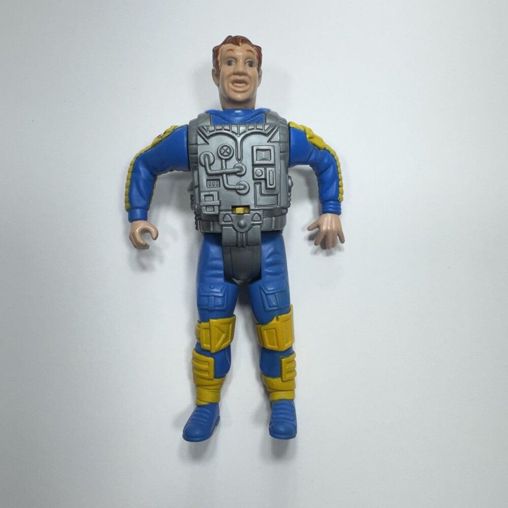 Real Ghostbusters Screaming Heroes Ray Stantz Kenner Action Figure 1988 Working